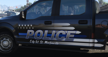 2018 F150 MartinVille / Los Santos Based  Livery