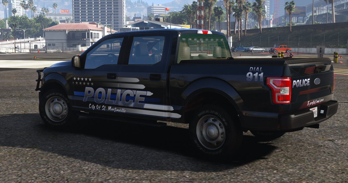2018 F150 MartinVille / Los Santos Based  Livery